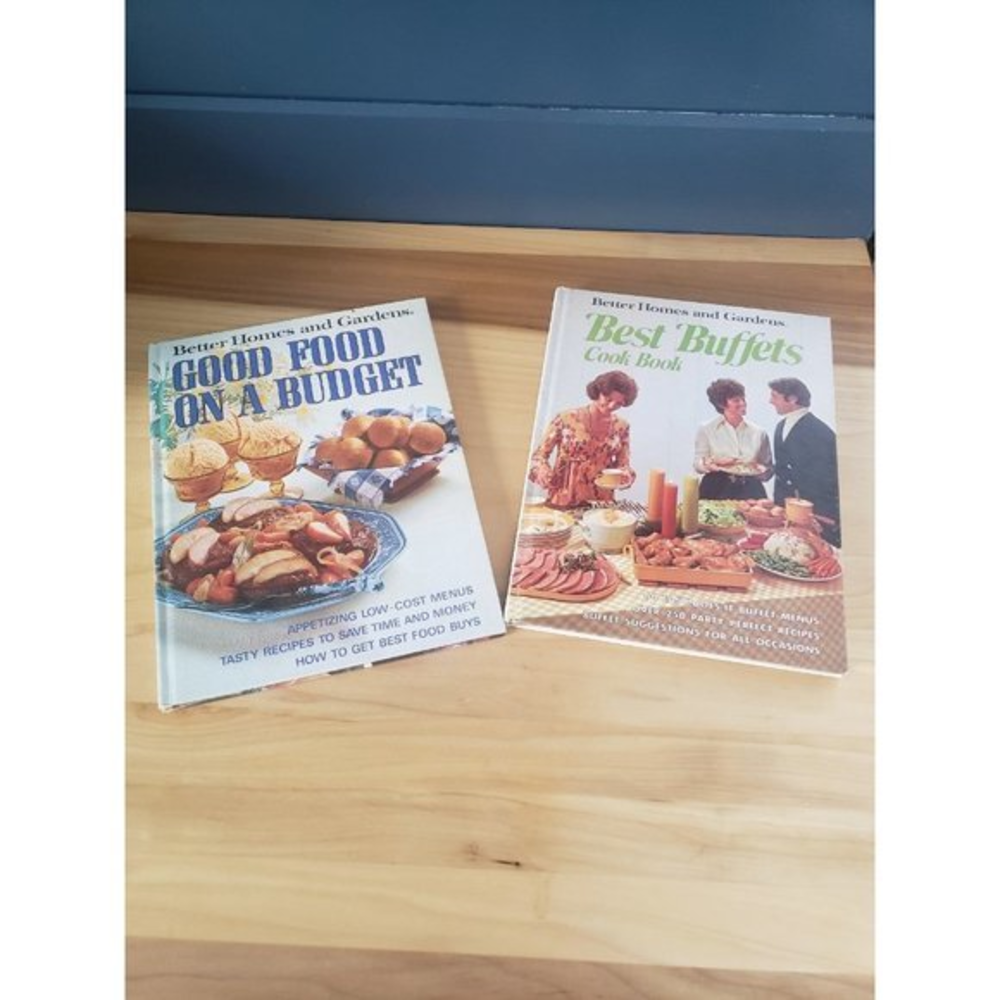 Two Better Homes and‎ Gardens 70s Cookbooks